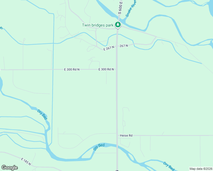map of restaurants, bars, coffee shops, grocery stores, and more near 238 N 4690 E in Rigby