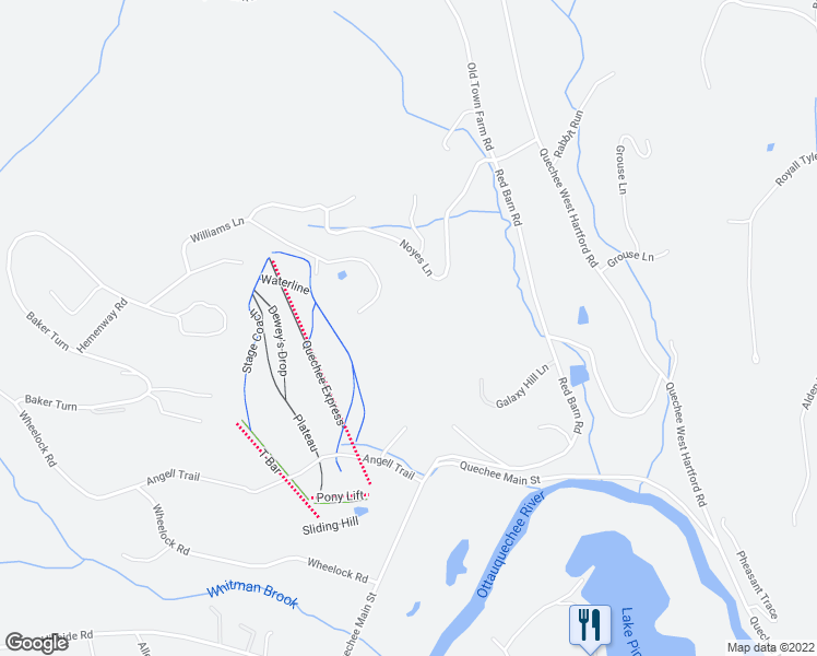 map of restaurants, bars, coffee shops, grocery stores, and more near 396 Noyes Lane in Hartford