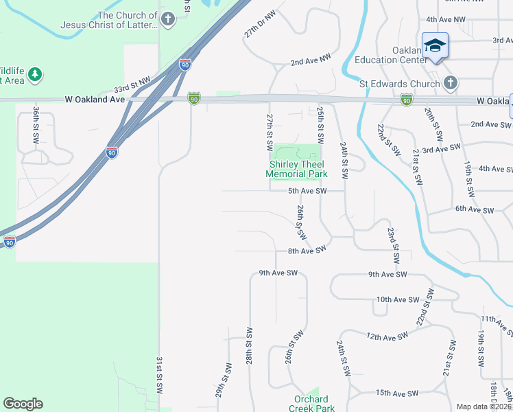 map of restaurants, bars, coffee shops, grocery stores, and more near 2806 6th Avenue Southwest in Austin