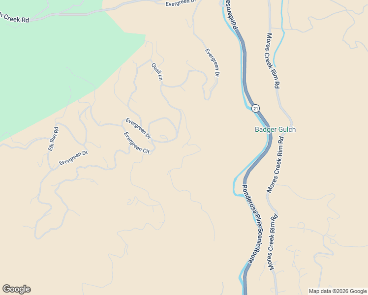 map of restaurants, bars, coffee shops, grocery stores, and more near 23 Chaparral Road in Boise