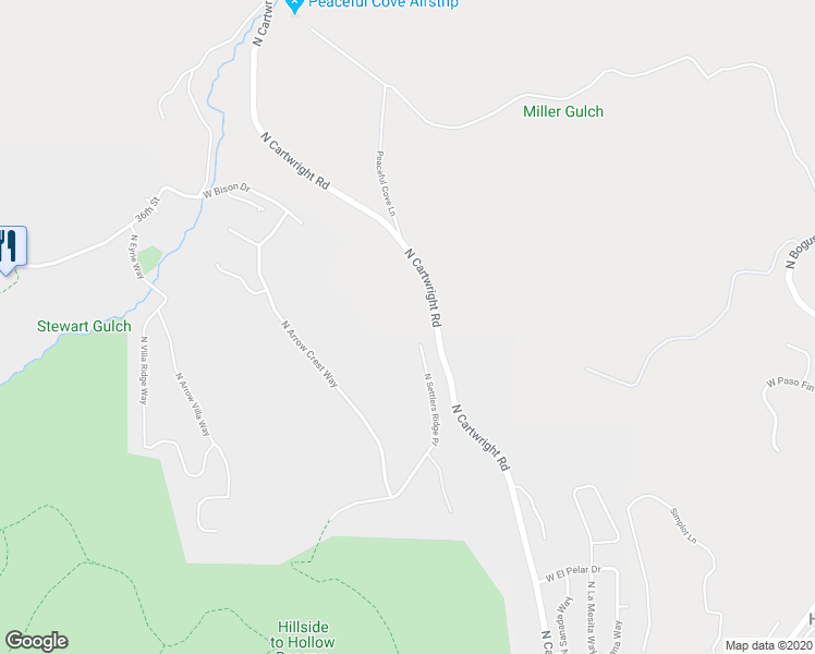 map of restaurants, bars, coffee shops, grocery stores, and more near 4951 North Settlers Ridge Place in Boise