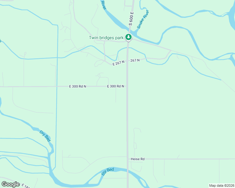 map of restaurants, bars, coffee shops, grocery stores, and more near 244 North 4700 East in Rigby