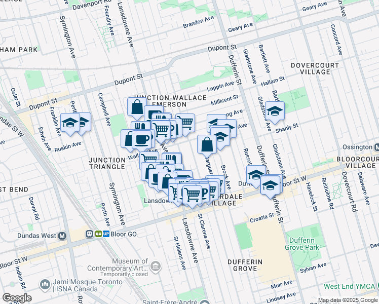 98 Emerson Avenue, Toronto ON Walk Score