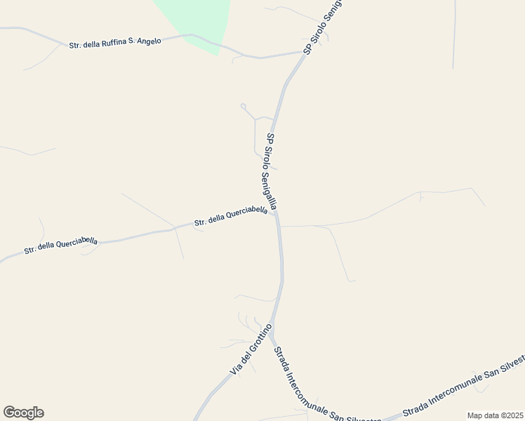 map of restaurants, bars, coffee shops, grocery stores, and more near 175 Strada della Querciabella in Provincia di Ancona