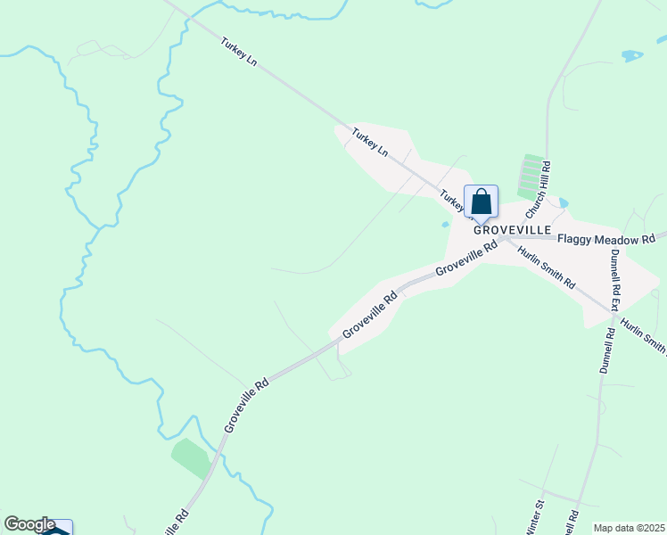 map of restaurants, bars, coffee shops, grocery stores, and more near 52 Ricks Way in Buxton