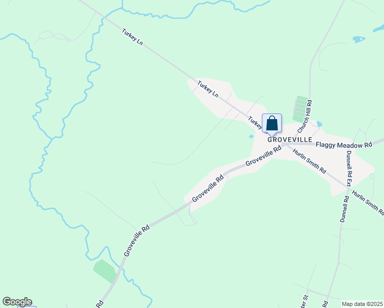 map of restaurants, bars, coffee shops, grocery stores, and more near 52 Ricks Way in Buxton
