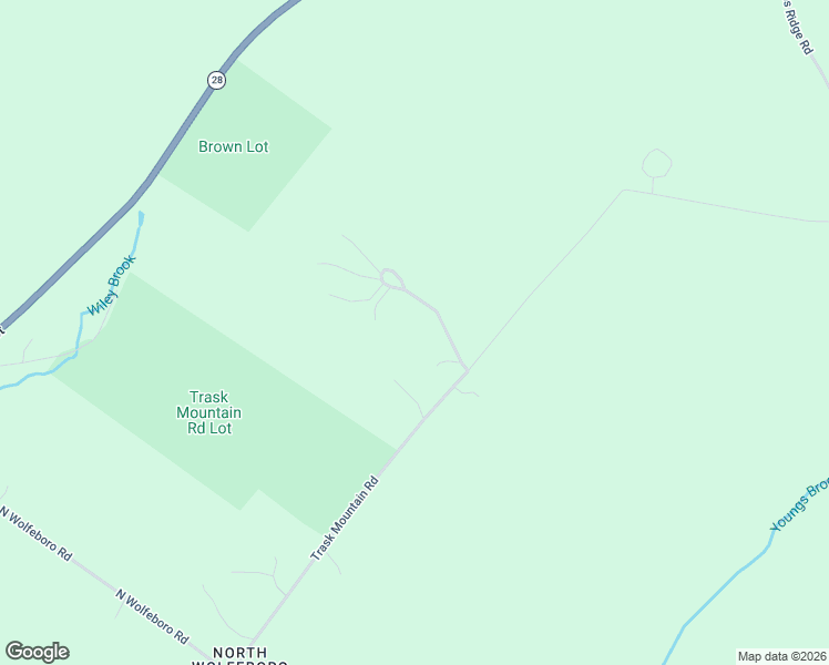 map of restaurants, bars, coffee shops, grocery stores, and more near 33 Upper Trask Mountain Road in Wolfeboro