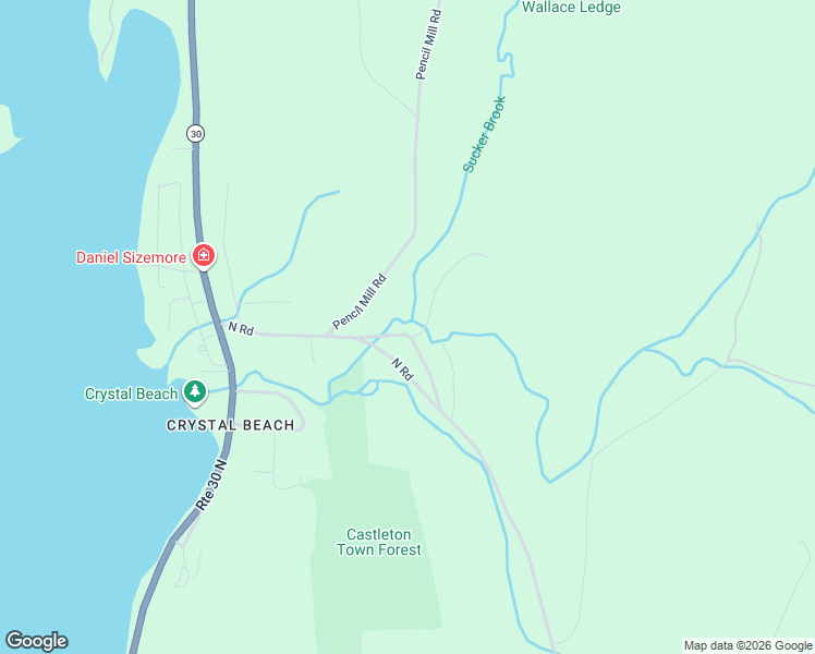 map of restaurants, bars, coffee shops, grocery stores, and more near 20 Stables Road in Castleton