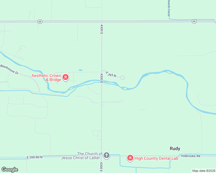 map of restaurants, bars, coffee shops, grocery stores, and more near 252 Clark Road in Rigby