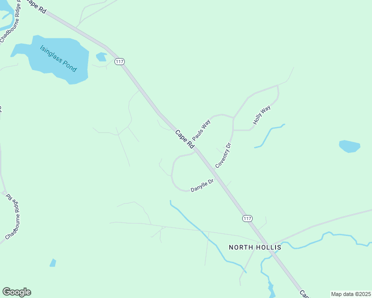 map of restaurants, bars, coffee shops, grocery stores, and more near 22 Danylle Drive in Limington