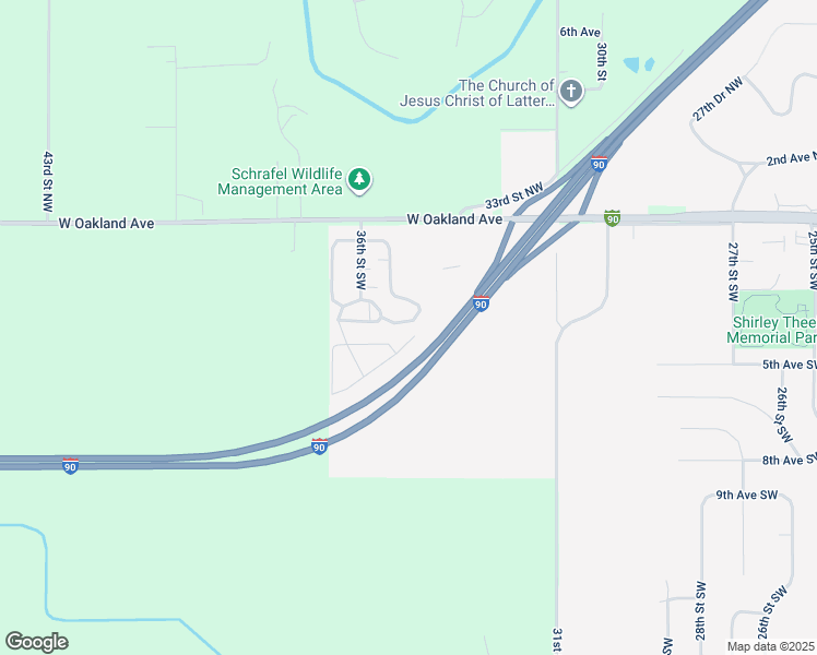 map of restaurants, bars, coffee shops, grocery stores, and more near 3505 4th Avenue Southwest in Austin
