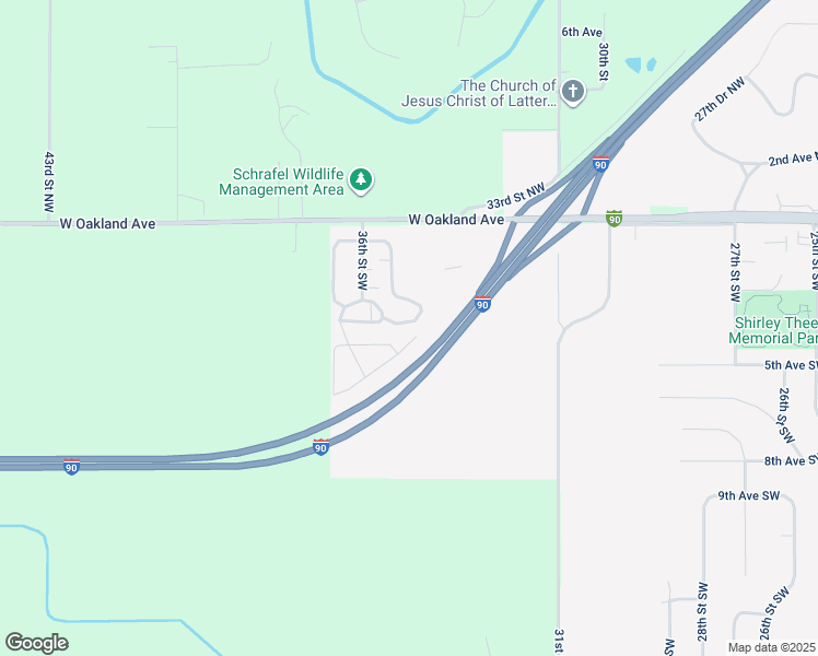 map of restaurants, bars, coffee shops, grocery stores, and more near 3505 4th Avenue Southwest in Austin