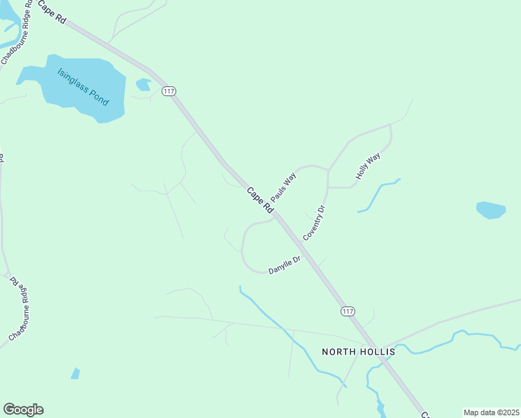 map of restaurants, bars, coffee shops, grocery stores, and more near 22 Danylle Drive in Limington