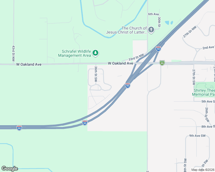 map of restaurants, bars, coffee shops, grocery stores, and more near 3505 4th Avenue Southwest in Austin