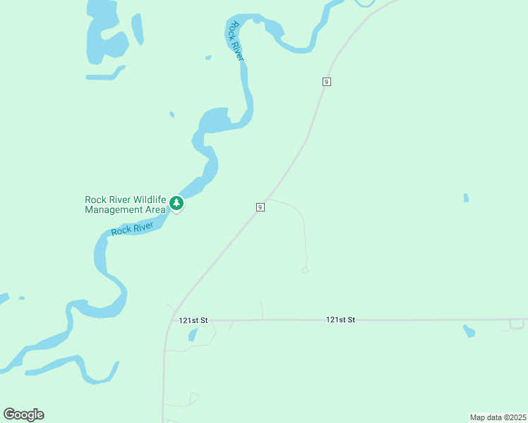 map of restaurants, bars, coffee shops, grocery stores, and more near 1234 North River Road in Luverne