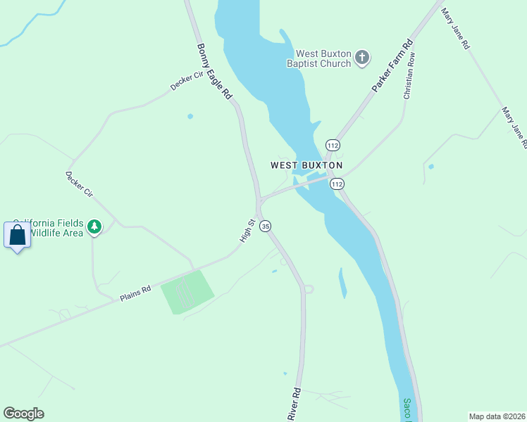 map of restaurants, bars, coffee shops, grocery stores, and more near 991 River Road in Hollis