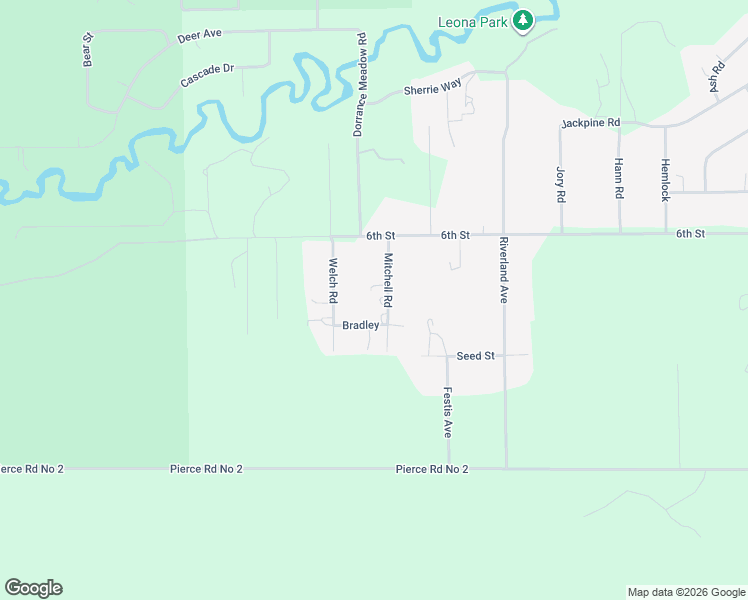 map of restaurants, bars, coffee shops, grocery stores, and more near 51343 Mitchell Road in La Pine