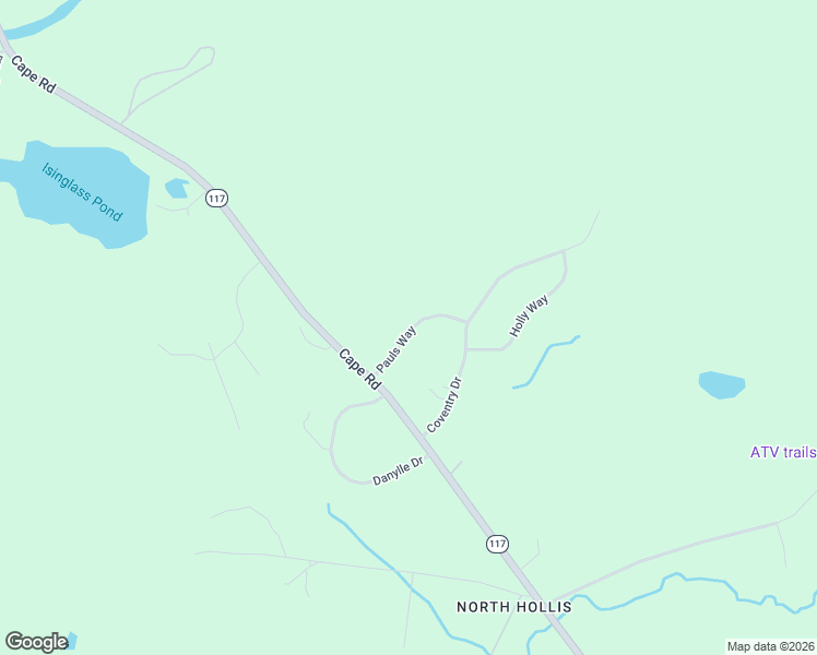 map of restaurants, bars, coffee shops, grocery stores, and more near 15 Pauls Way in Limington