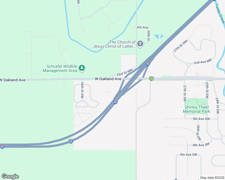 map of restaurants, bars, coffee shops, grocery stores, and more near 3303 Oakland Avenue West in Austin