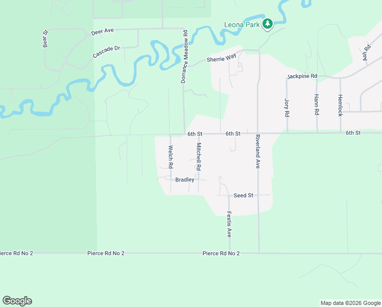 map of restaurants, bars, coffee shops, grocery stores, and more near 51380 Mitchell Road in La Pine