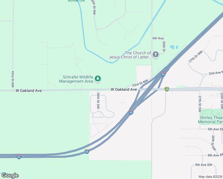 map of restaurants, bars, coffee shops, grocery stores, and more near 3303 Oakland Avenue West in Austin