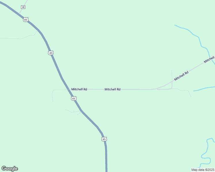 map of restaurants, bars, coffee shops, grocery stores, and more near N3540 Mitchell Road in Eden