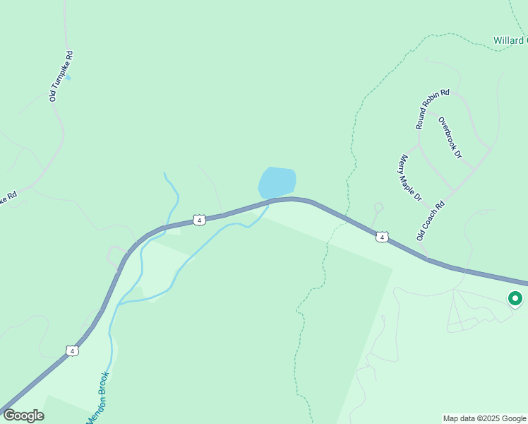 map of restaurants, bars, coffee shops, grocery stores, and more near 98 U.S. 4 in Mendon