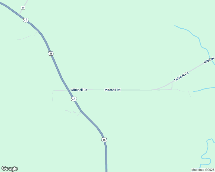 map of restaurants, bars, coffee shops, grocery stores, and more near N3540 Mitchell Road in Eden