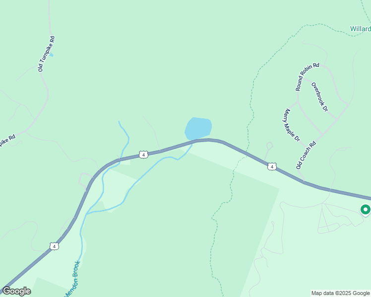 map of restaurants, bars, coffee shops, grocery stores, and more near 98 U.S. 4 in Mendon