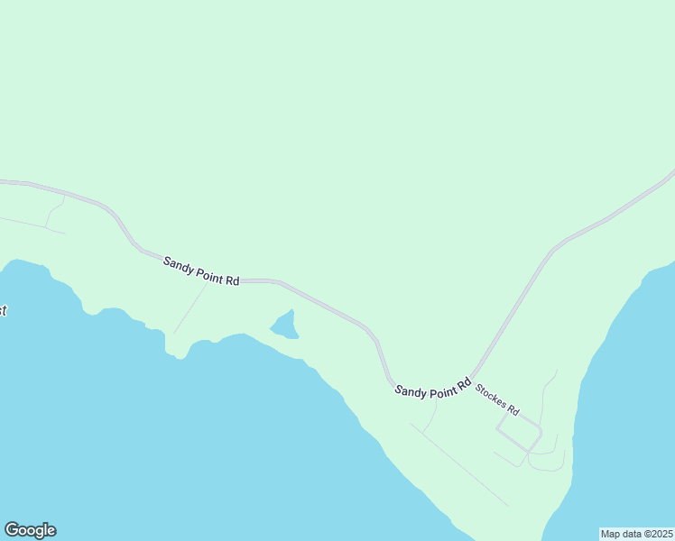 map of restaurants, bars, coffee shops, grocery stores, and more near 2733 Sandy Point Road in Shelburne