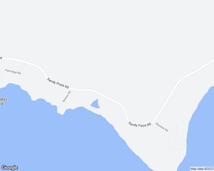 map of restaurants, bars, coffee shops, grocery stores, and more near 2733 Sandy Point Road in Shelburne