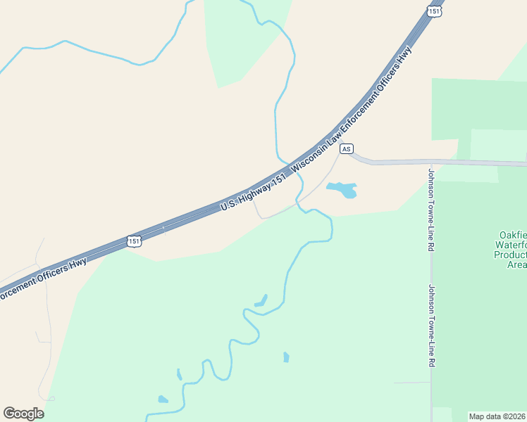 map of restaurants, bars, coffee shops, grocery stores, and more near N3469 U.S. 151 in Waupun