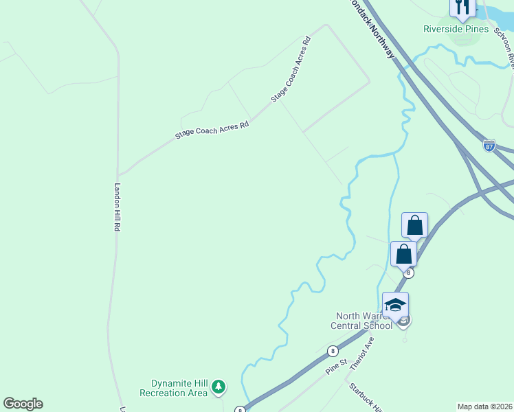 map of restaurants, bars, coffee shops, grocery stores, and more near 60 Carriage Knolls Road in Chestertown