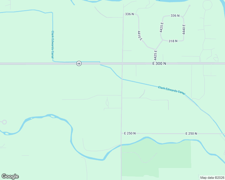 map of restaurants, bars, coffee shops, grocery stores, and more near 277-287 North 4400 East in Rigby