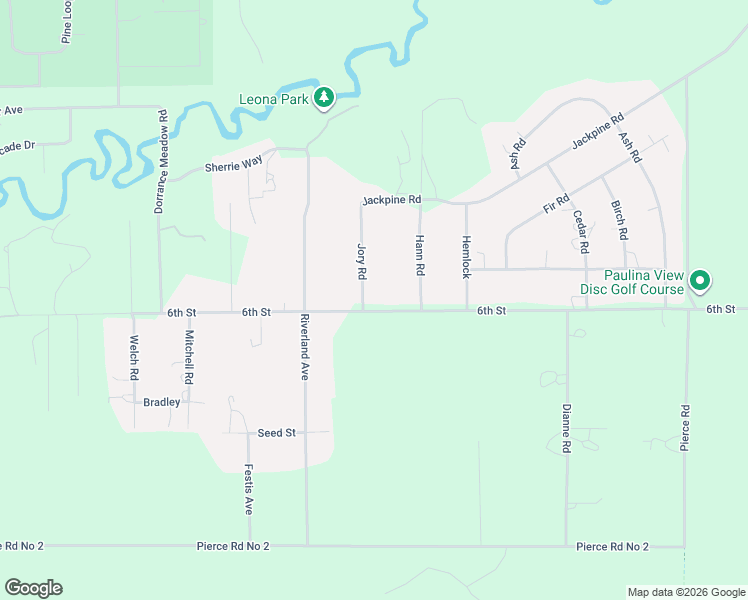 map of restaurants, bars, coffee shops, grocery stores, and more near 15734 6th Street in La Pine