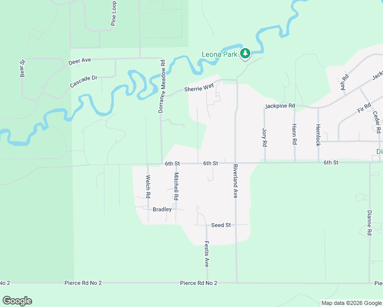 map of restaurants, bars, coffee shops, grocery stores, and more near 15610 6th Street in La Pine