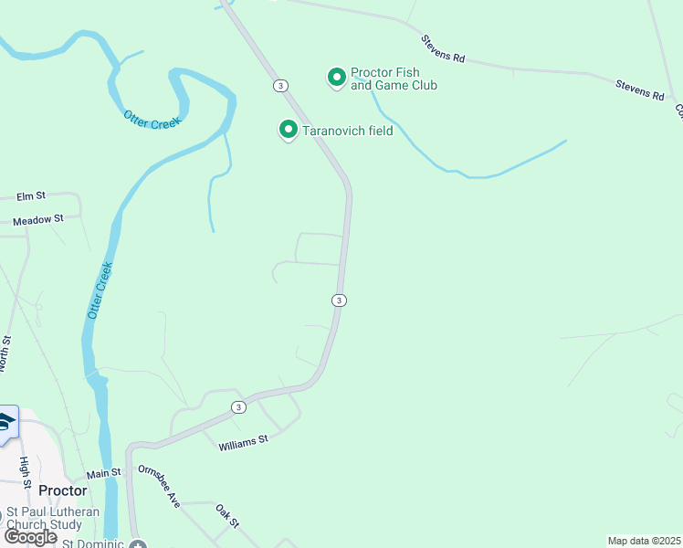 map of restaurants, bars, coffee shops, grocery stores, and more near 2656 Highway 3 in Pittsford