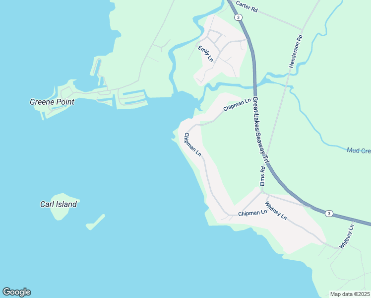 map of restaurants, bars, coffee shops, grocery stores, and more near 117 Chipman Ln in Sandy Creek