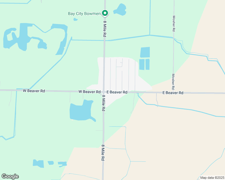 map of restaurants, bars, coffee shops, grocery stores, and more near 35 East Beaver Road in Auburn