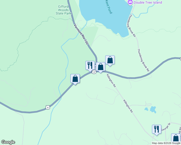 map of restaurants, bars, coffee shops, grocery stores, and more near in Killington
