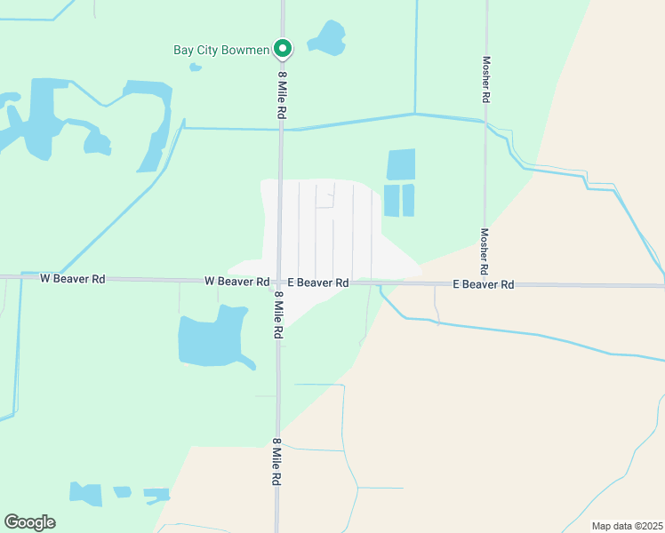 map of restaurants, bars, coffee shops, grocery stores, and more near 35 East Beaver Road in Auburn