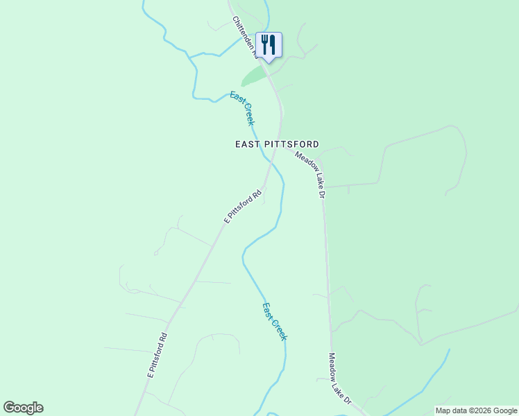 map of restaurants, bars, coffee shops, grocery stores, and more near 62 Silver Birch Place in Rutland