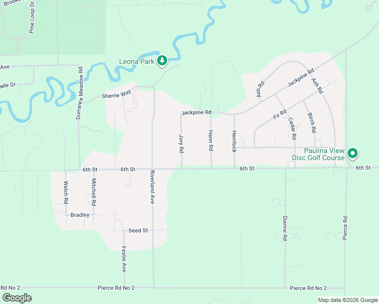 map of restaurants, bars, coffee shops, grocery stores, and more near 15734 6th Street in La Pine