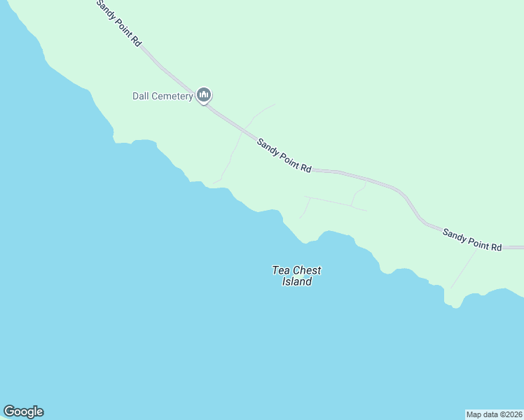 map of restaurants, bars, coffee shops, grocery stores, and more near 2412 Sandy Point Road in Shelburne