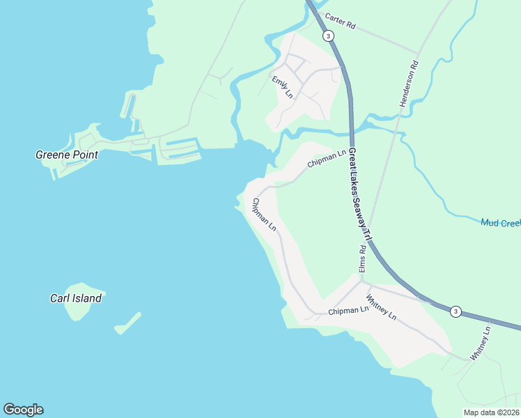 map of restaurants, bars, coffee shops, grocery stores, and more near 117 Chipman Lane in Sandy Creek