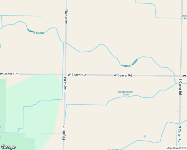 map of restaurants, bars, coffee shops, grocery stores, and more near 2328 West Beaver Road in Midland