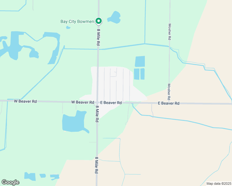 map of restaurants, bars, coffee shops, grocery stores, and more near 35 East Beaver Road in Auburn