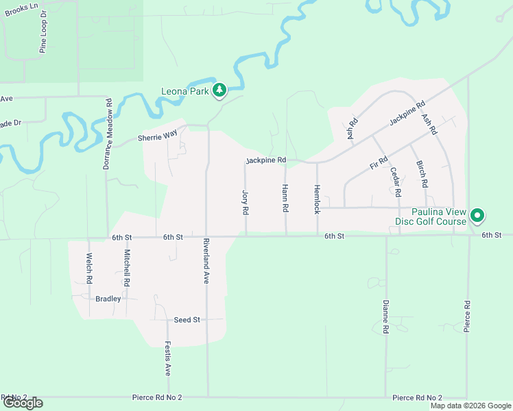 map of restaurants, bars, coffee shops, grocery stores, and more near 15734 6th Street in La Pine