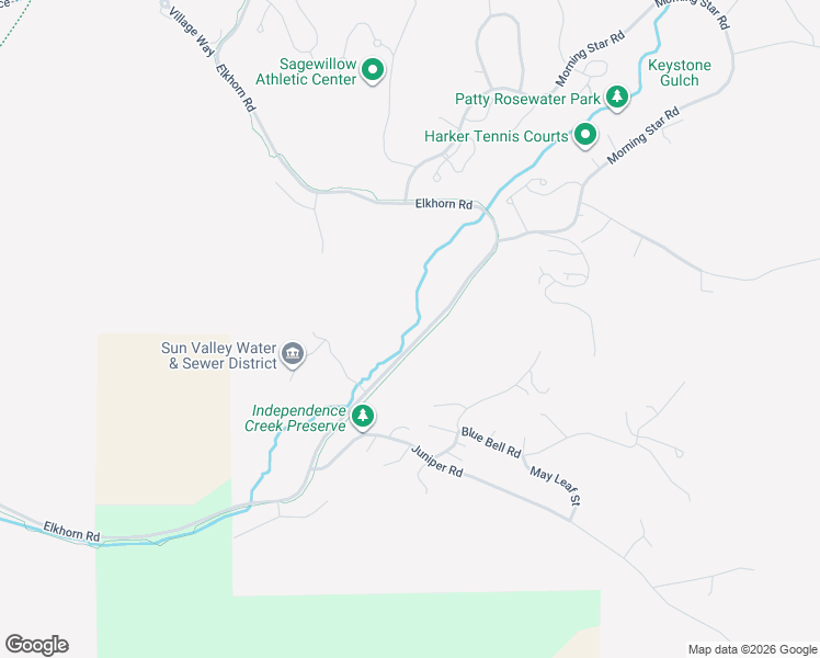 map of restaurants, bars, coffee shops, grocery stores, and more near 238 Elkhorn Road in Hailey