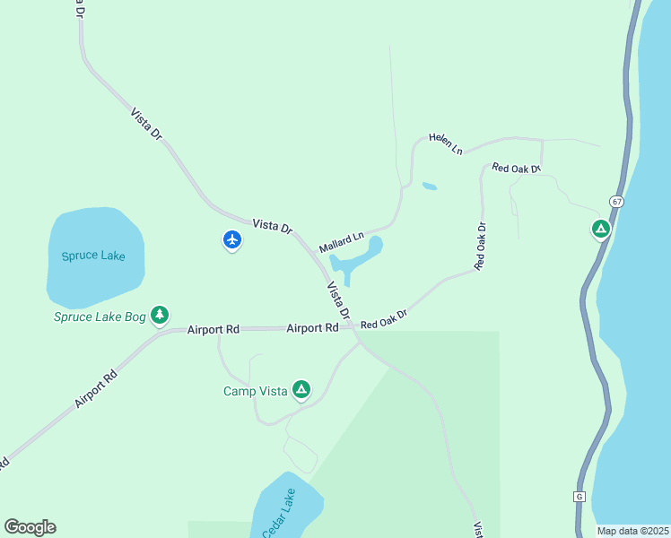map of restaurants, bars, coffee shops, grocery stores, and more near W703 Airport Road in Campbellsport
